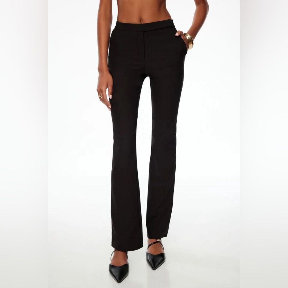 Mid Rise Bootcut Pants